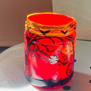 Halloween theme jar